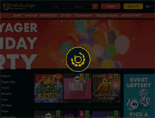 Tablet Screenshot of betvoyage.com
